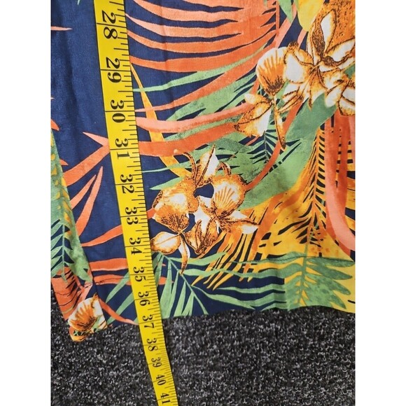 Panama Jack Women's Small Elastic Waist Floral Wide Leg Pants Linen Blend NWT - Picture 6 of 10